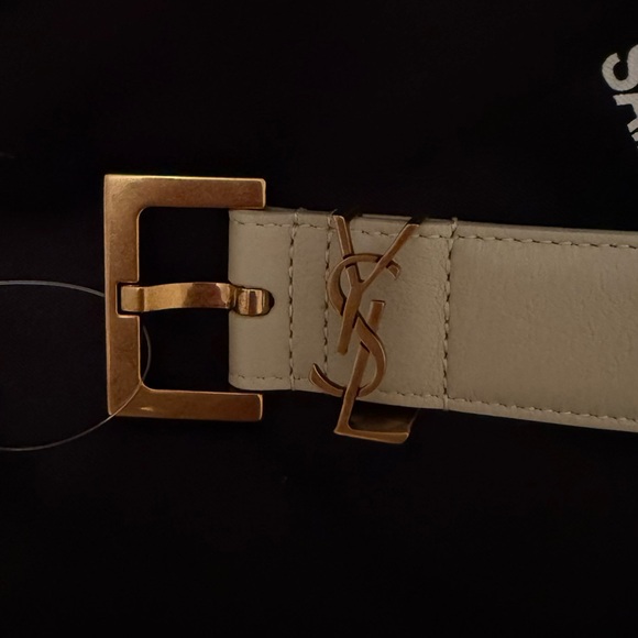 LEATHER BELT by SAINT LAURENT - Picture 6 of 6